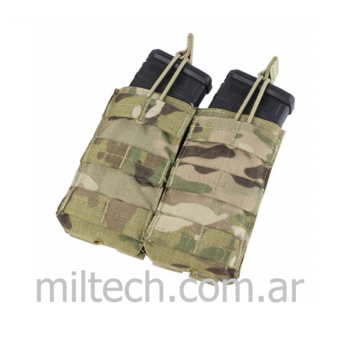 Porta cargador doble M4/M16 open top Pouch Multicam Condor